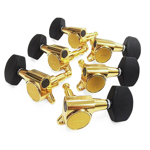 楽天市場】GOTOH ゴトー ギター ペグ SG381 01 G(ゴールド) L3R3 両側