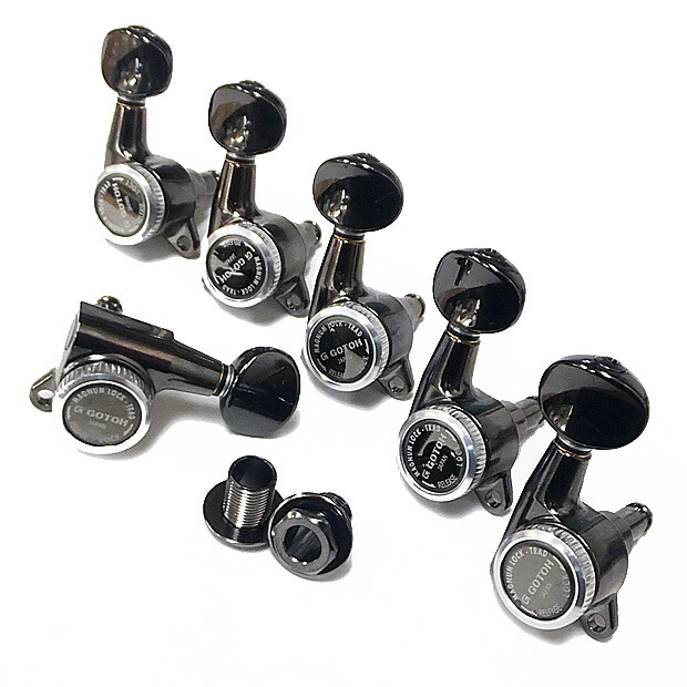 GOTOH マグナムロック Locking Pegs.リバース/レフティペグ GOTOH マグナムロック ペグへ換装 - lenheyvan's music