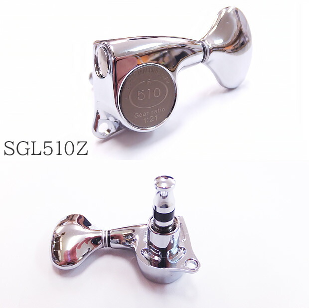 市場 ゴトー C GOTOH L5 ペグ クローム ギター SGL510Z L3R3