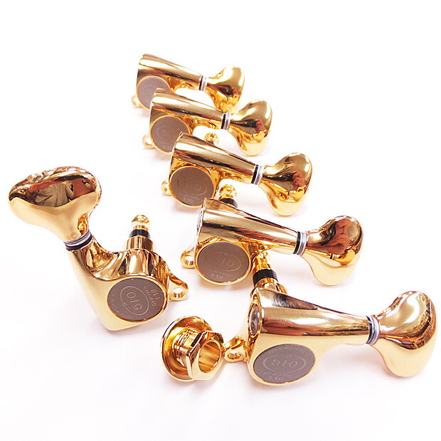 GOTOH ゴトー ギター ペグ SGS510Z S5 G(ゴールド) L6 片側 6個セット【SG510Z-S5/G/L6】