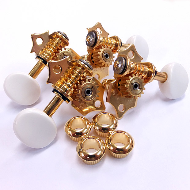 GOTOH ゴトー ウクレレ ペグ UK700 05MA GG (ゴールド) ホワイトノブ 6,336円