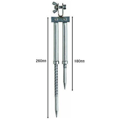 楽天市場】昌栄(SIYOUEI) #407 アジャスターピトン補助足 : 釣具の三平