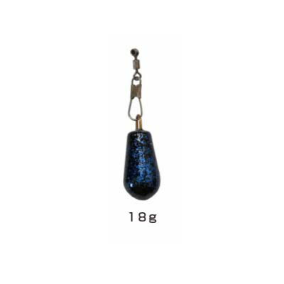 【メール便可】タカ産業 D.P DROP　SINKER ブルーラメ 18g画像