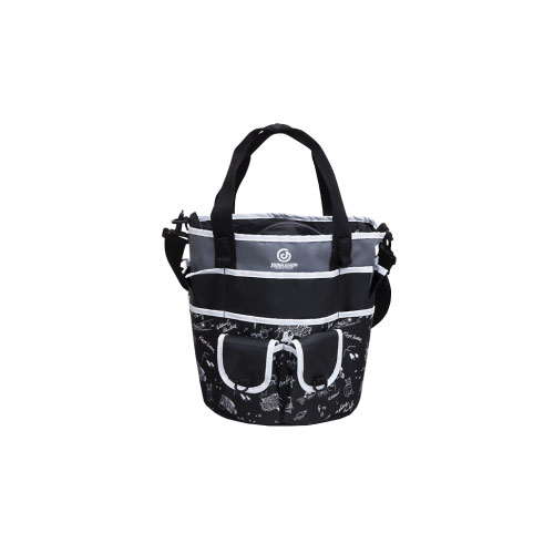 ジャングルジム J709 サーカス御徒面子 (Circus Bag) 黒いこと×薄墨色 御徒面子 バッグ・バケツ・収納-フィッシング-バッグ・ワレット