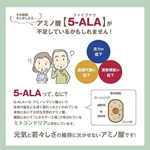 ネオファーマジャパン 5 Ala 50mg アミノ酸 5 アミノレブリン酸 配合 サプリ サプリメント 60粒 60日分 Butlerchimneys Com