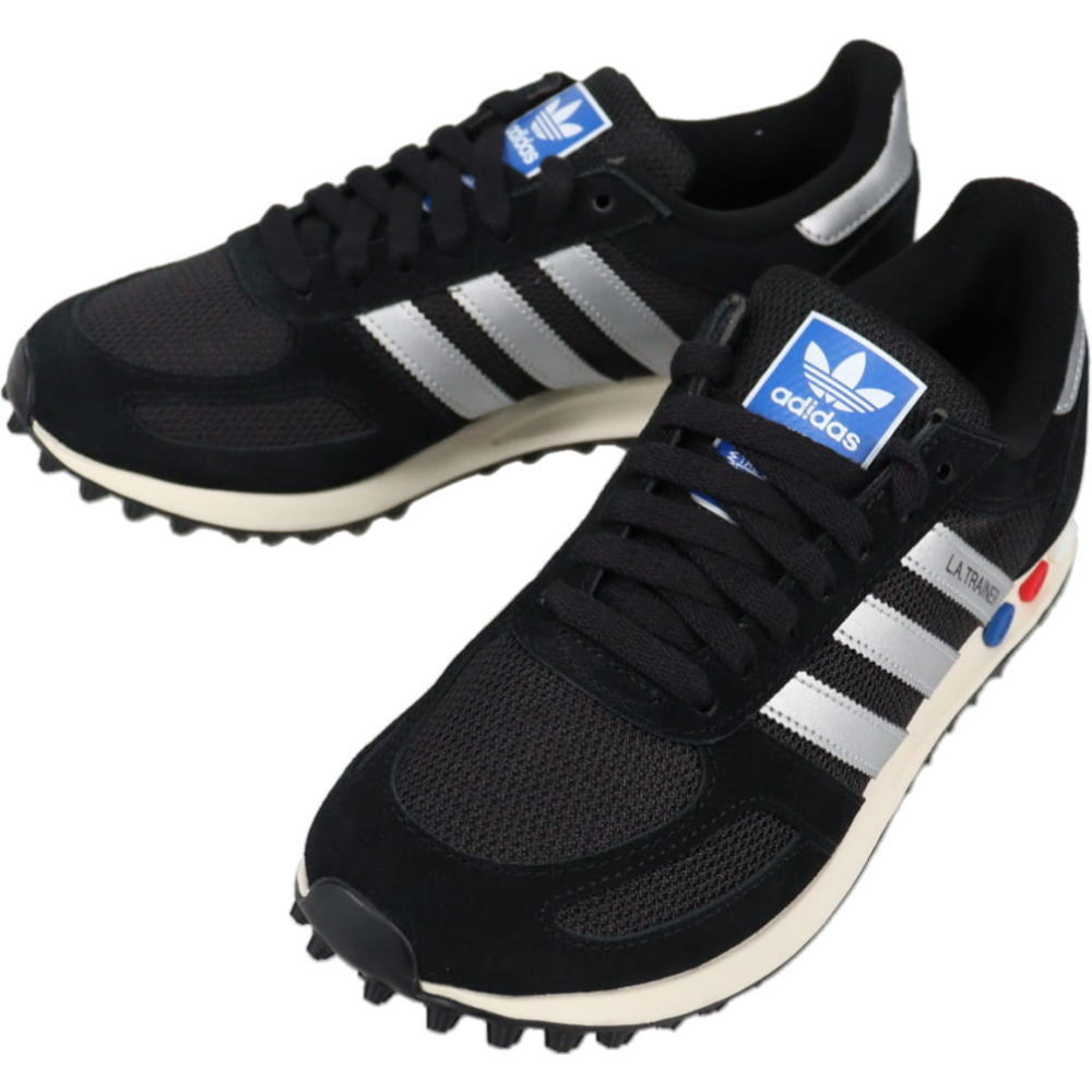 7月限定!最大全額ポイント還元※要エントリー アディダス adidas スニーカー LA トレーナー OG LA TRAINER OG コアブラック/シルバーメタリック/オフホワイト KJ4381【GKOH】|EBiSUYA パトリック (PATRICK)店