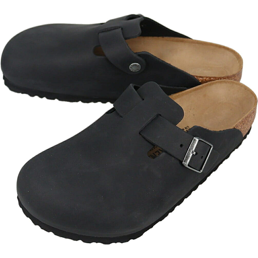 ４月限定！最大全額ポイント還元※要エントリー 定番 ビルケンシュトック BIRKENSTOCK サンダル ボストン Boston ブラック 0059461 レギュラー幅【GHOK】