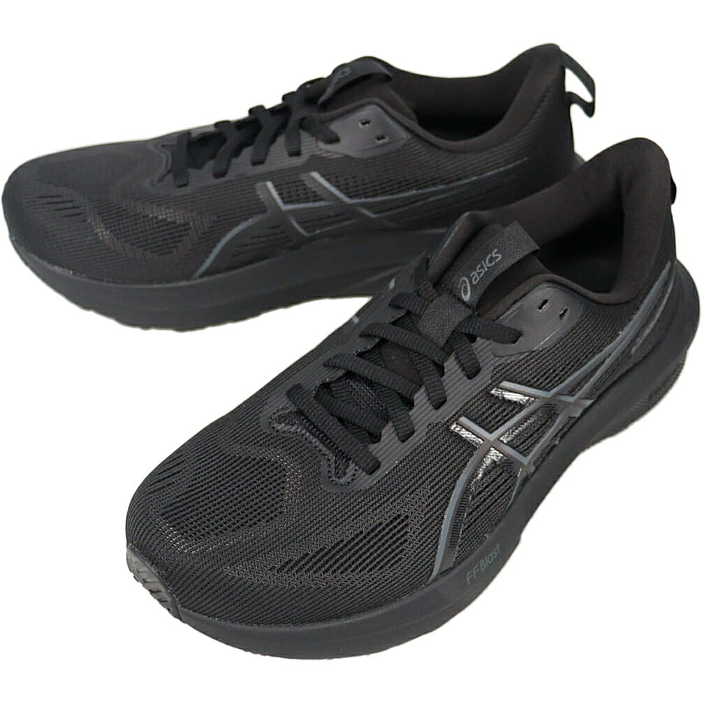 ４月限定！最大全額ポイント還元※要エントリー アシックス asics スニーカー メンズ GT-1000 14 ブラック/ブラック 1011C076-003 エクストラワイド【GJOL】