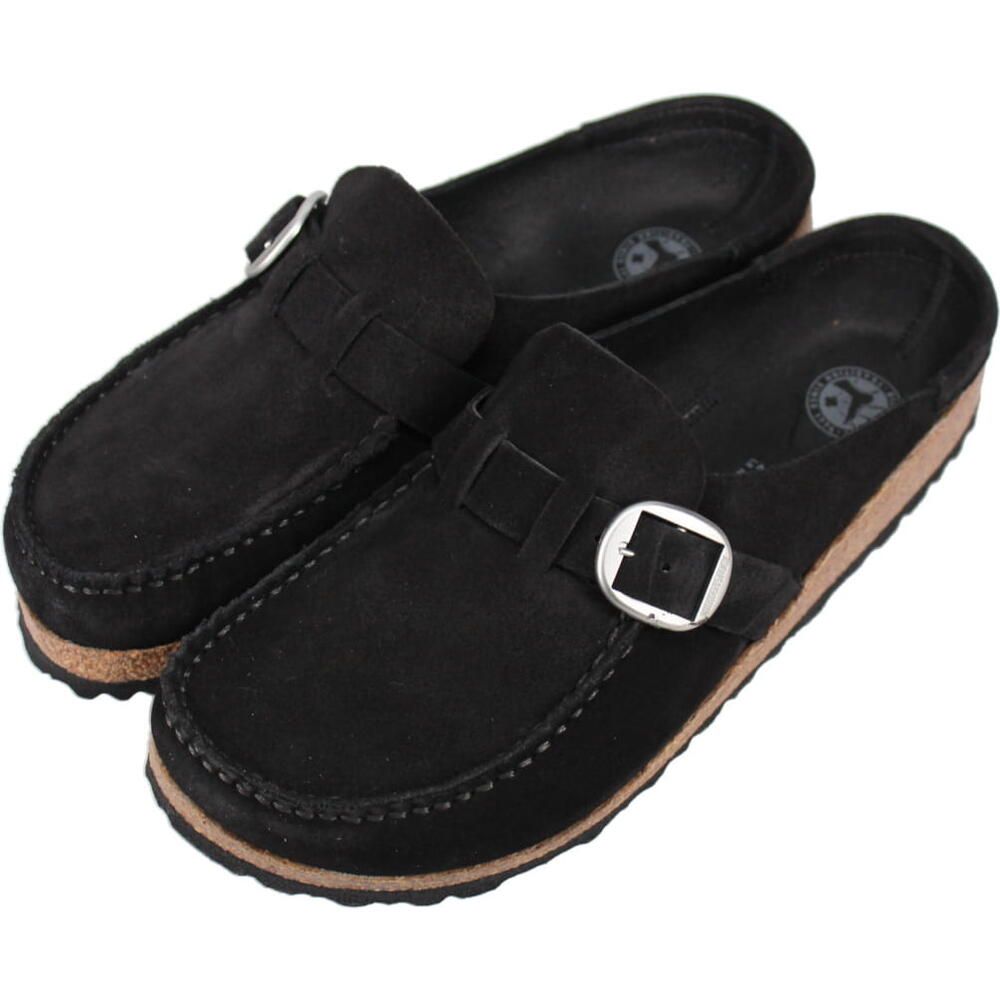４月限定！最大全額ポイント還元※要エントリー 定番 ビルケンシュトック BIRKENSTOCK レディース バックリー Buckley ブラック 1017826 ナロー幅 【GGON】 16,863円