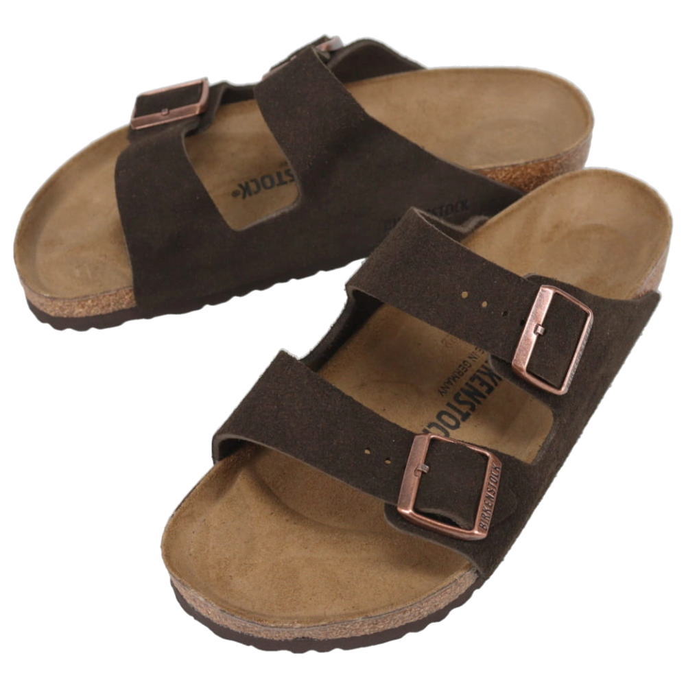 ４月限定！最大全額ポイント還元※要エントリー 定番 ビルケンシュトック BIRKENSTOCK サンダル アリゾナ Arizona モカ 1027077 レギュラー幅【GIOJ】