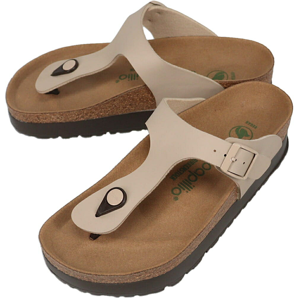 ７月限定！最大全額ポイント還元※要エントリー ビルケンシュトック BIRKENSTOCK サンダル ギゼ フレックス プラットフォーム Gizeh Flex Platform サンドキャッスル レギュラー幅 1031205【GKOJ】｜EBiSUYA パトリック （PATRICK）店