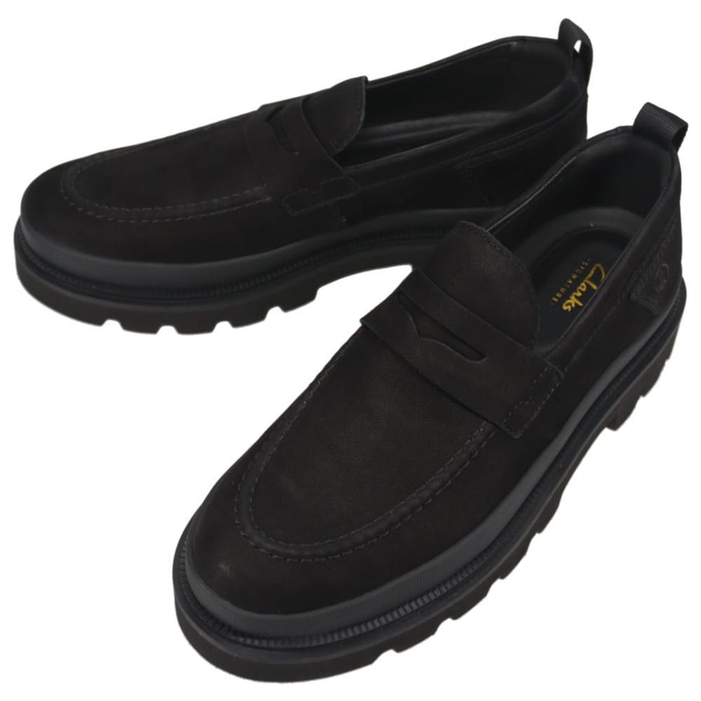 7月限定!最大全額ポイント還元※要エントリー クラークス Clarks バドル ステップ Badell Step ブラックヌバック 26176091【GIOH】|EBiSUYA パトリック (PATRICK)店