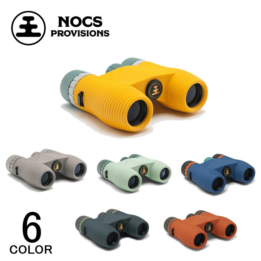 ４月限定！最大全額ポイント還元※要エントリー ノックス プロヴィジョンズ NOCS PROVISIONS STANDARD ISSUE 8X25 WATERPROOF BINOCULARS NOC-STD-YL2 GR2 OR2 BL3 BL2 GN3 ALP BLK【GIOL】