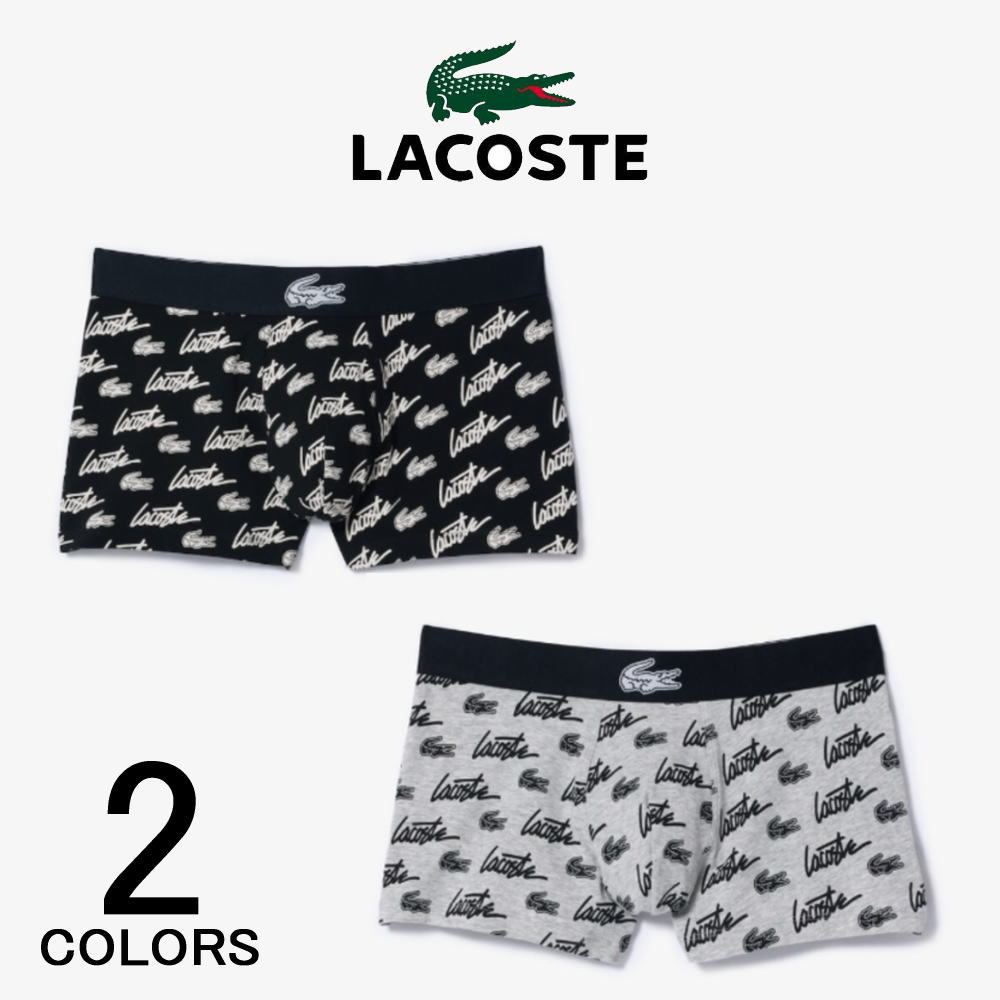 楽天市場】LACOSTE ラコステ ボクサーパンツ 1P TRUNK BOXER