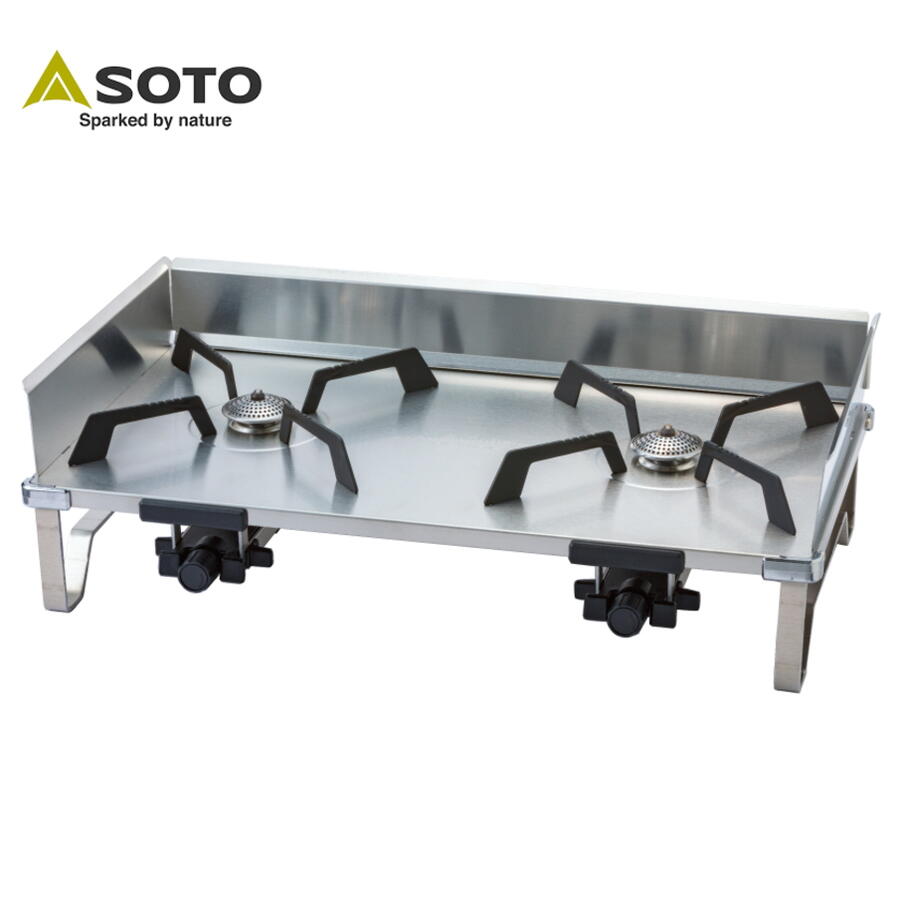 SOTO st-528 レギュレーター２バーナー グリッド レギュレーター2バーナー GRID(グリッド) – SOTO by Shinfuji