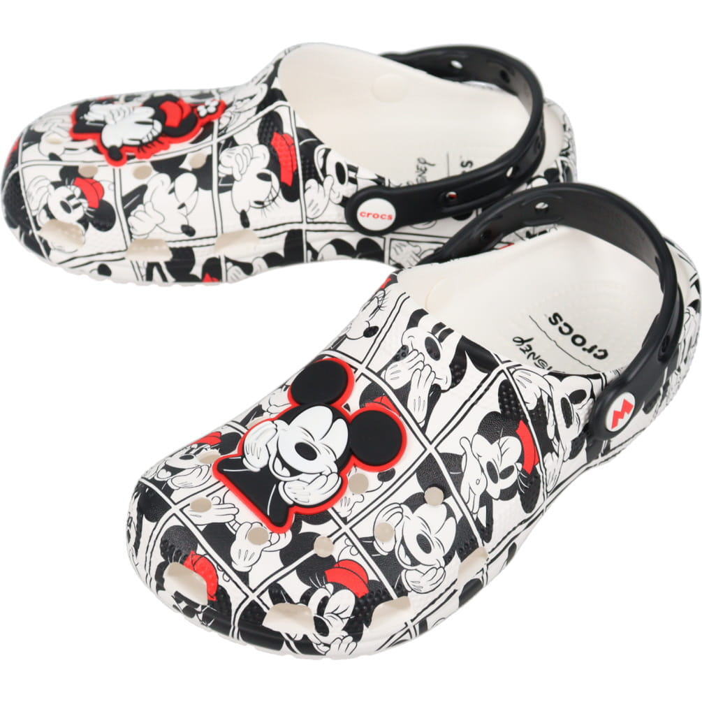 ７月限定！最大全額ポイント還元※要エントリー クロックス crocs サンダル ミッキー アンド ミニー / クラシック クロッグ MICKEY AND MINNIE CLASSIC CLOG マルチ 211483-90H【GJON】｜EBiSUYA パトリック （PATRICK）店 7,227円
