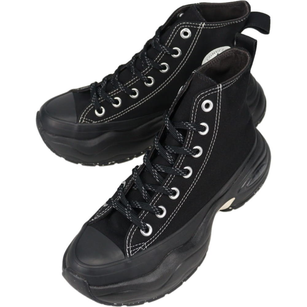 ４月限定！最大全額ポイント還元※要エントリー コンバース CONVERSE スニーカー オールスター R サージトレーナー ハイ ALL STAR R SURGETRAINER HI ブラック/ブラック BLK/BLK【GIFF】 10,049円