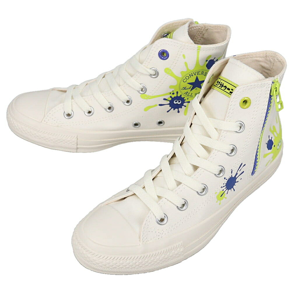 ４月限定！最大全額ポイント還元※要エントリー コンバース CONVERSE スニーカー オールスター Z ハイ/スプラトゥーン3 ALL STAR Z HI / Splatoon3 ホワイト WHITE 1SE172【GJOG】