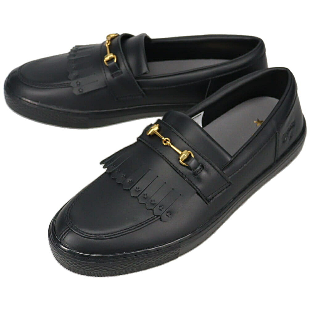 コンバース タッセルローファー フリンジローファー レザー ブラック LOAFER（ローファー） – コンバース オンライン ショップ