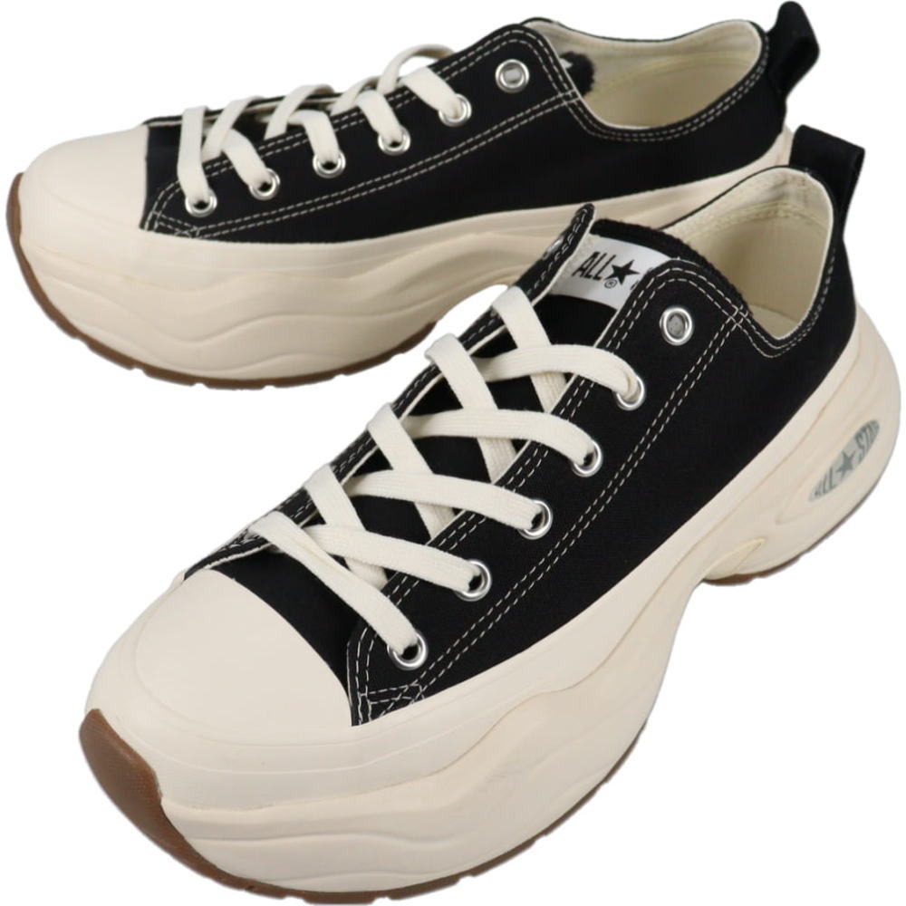 ４月限定！最大全額ポイント還元※要エントリー 定番 コンバース CONVERSE スニーカー オールスター サージトレーナー オックス ALL STAR SURGETRAINER OX ブラック 31314821