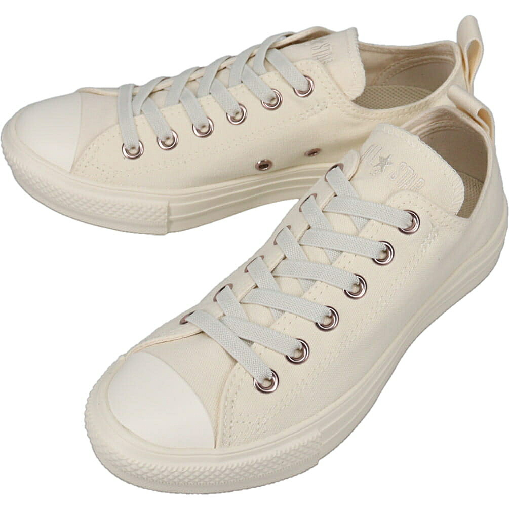 ４月限定！最大全額ポイント還元※要エントリー コンバース CONVERSE スニーカー オールスター ライト フリーレース PG OX ALL STAR LIGHT FREELACE PG OX オフホワイト OFF.WHT 1SE824【GJON】