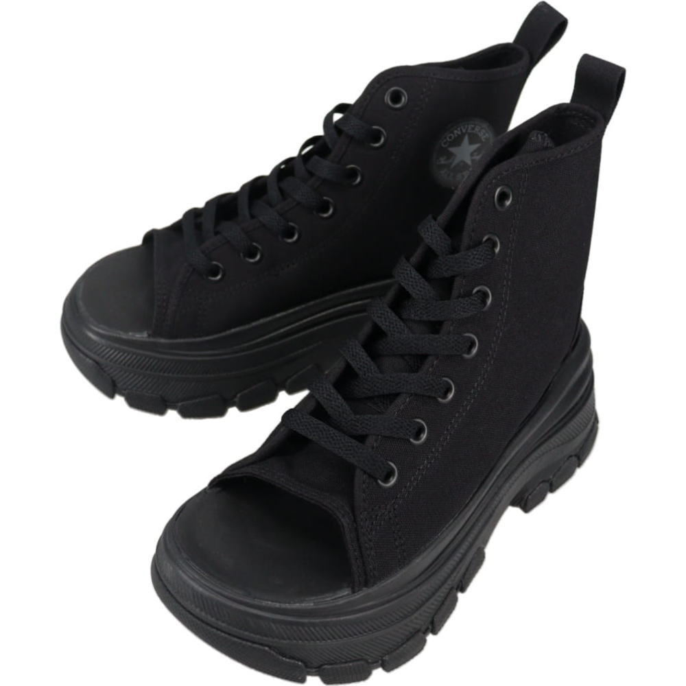 ４月限定！最大全額ポイント還元※要エントリー コンバース CONVERSE オールスター トレックウェーブ カットアウト サンダル ALL STAR TREKWAVE CUTOUT SANDAL ブラックモノクローム 1SE977 31317302【GKOH】