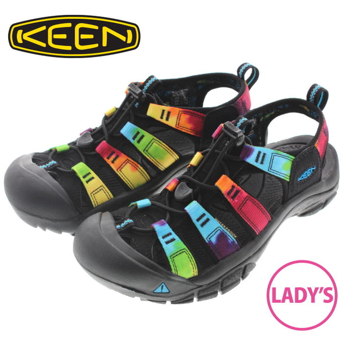 ４月限定！最大全額ポイント還元※要エントリー 定番 KEEN キーン サンダル ニューポート レトロ NEWPORT RETRO オリジナル タイダイ 1018822【FMOH】