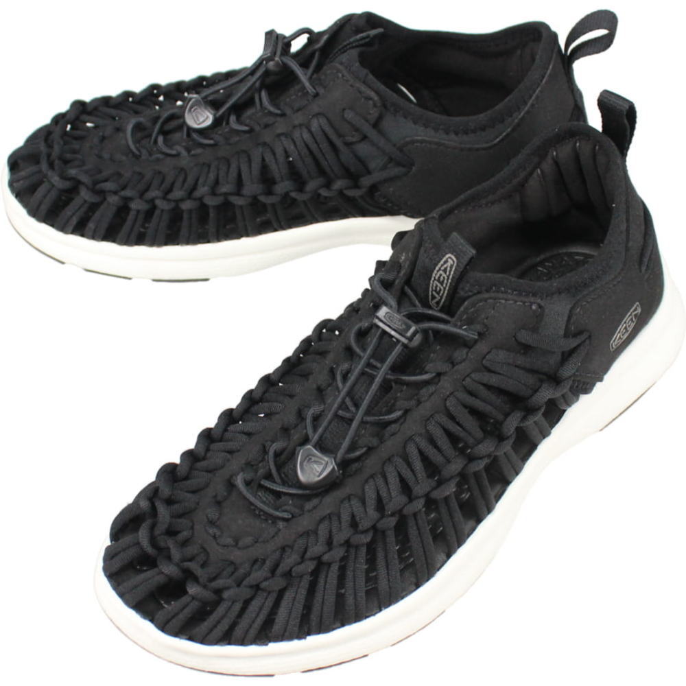 ４月限定！最大全額ポイント還元※要エントリー 定番 キーン KEEN メンズ ユニーク オースリー UNEEK 03 ブラック/スターホワイト 1028673【GIOF】