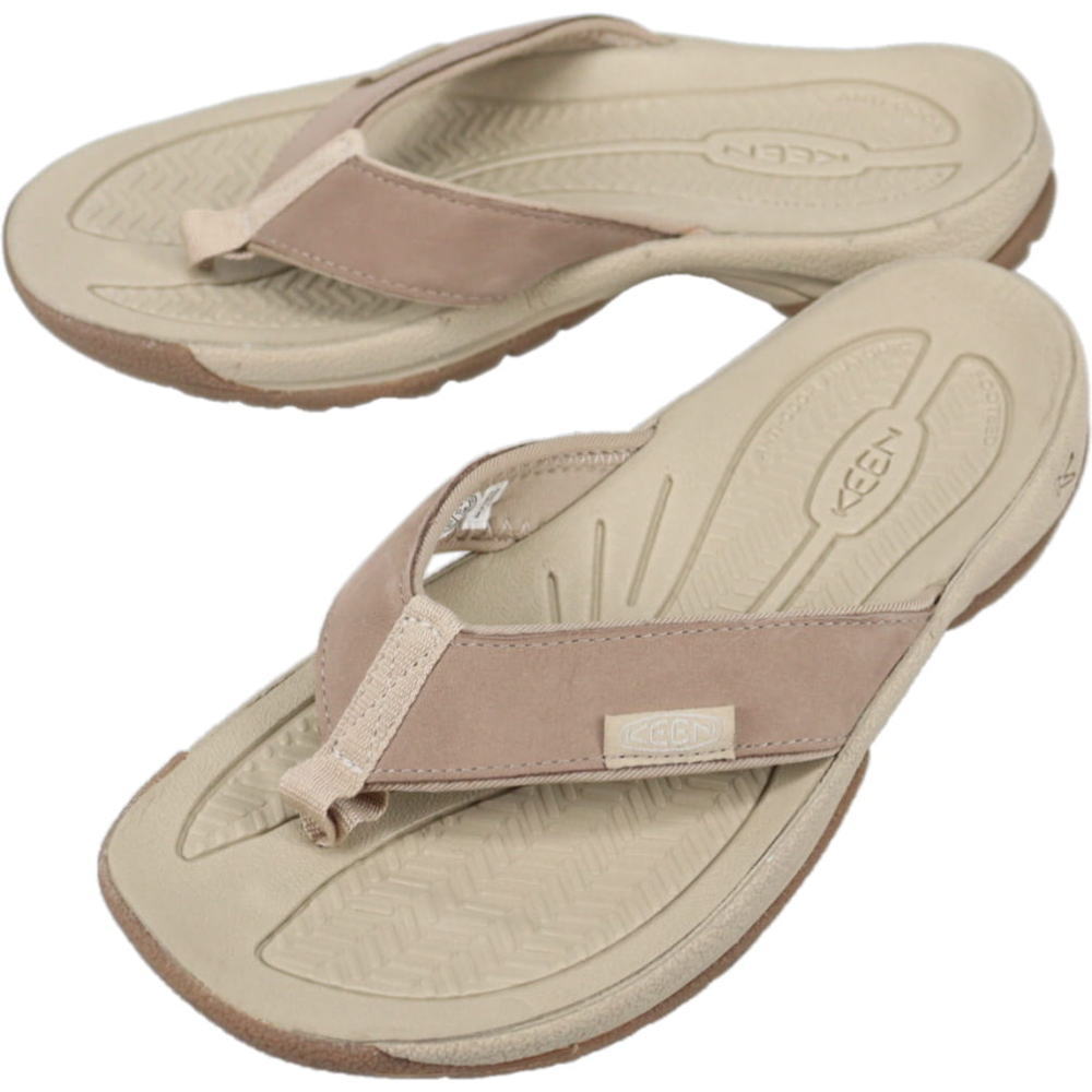 ４月限定！最大全額ポイント還元※要エントリー キーン KEEN ウィメンズ サンダル コナ フリップ ティージー KONA FLIP TG ブリンドル/シルバーバーチ 1029377【GJOJ】