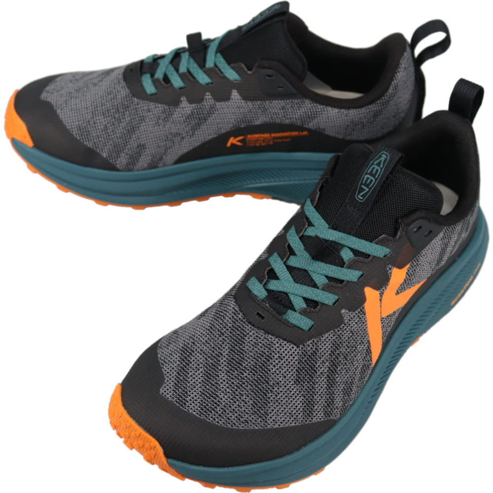キーン KEEN スニーカー メンズ ローム ROAM ブラック/オレンジピール Black/Orange Peel 1032329【GKOG】|EBiSUYA パトリック (PATRICK)店