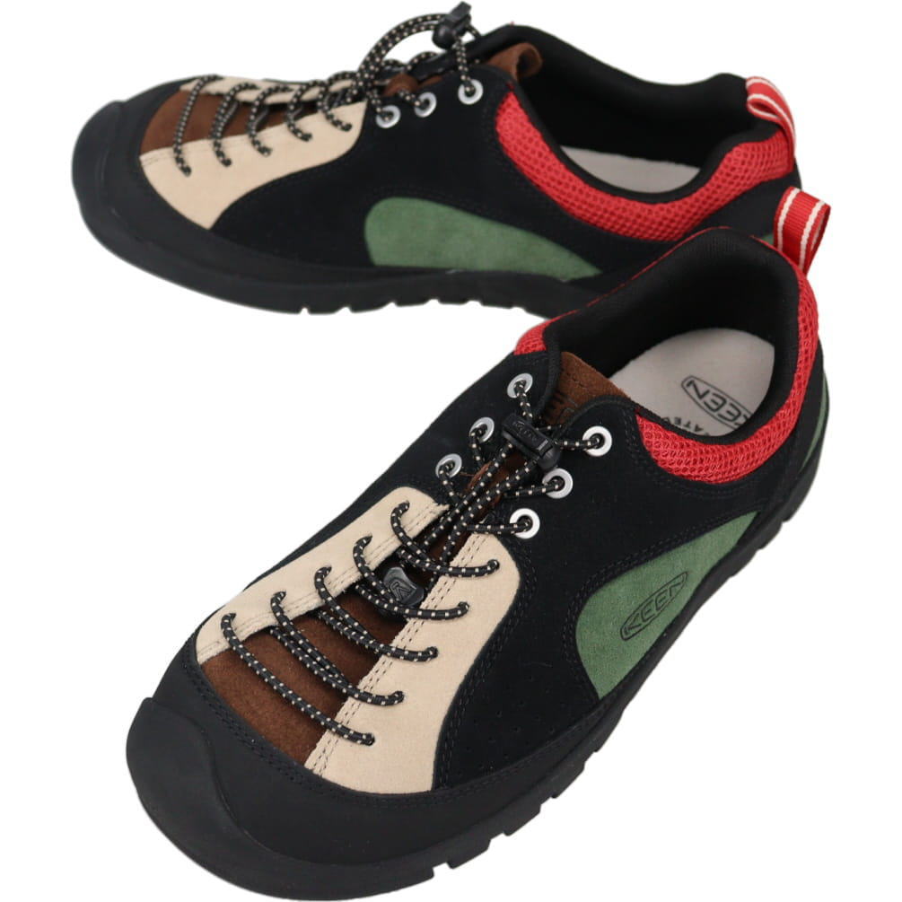 ４月限定！最大全額ポイント還元※要エントリー キーン KEEN スニーカー ジャスパー ロックス エスピー JASPER ROCKS SP ブラック/ブロンズブラウン Black/Bronze Brown 1032229【GKOH】