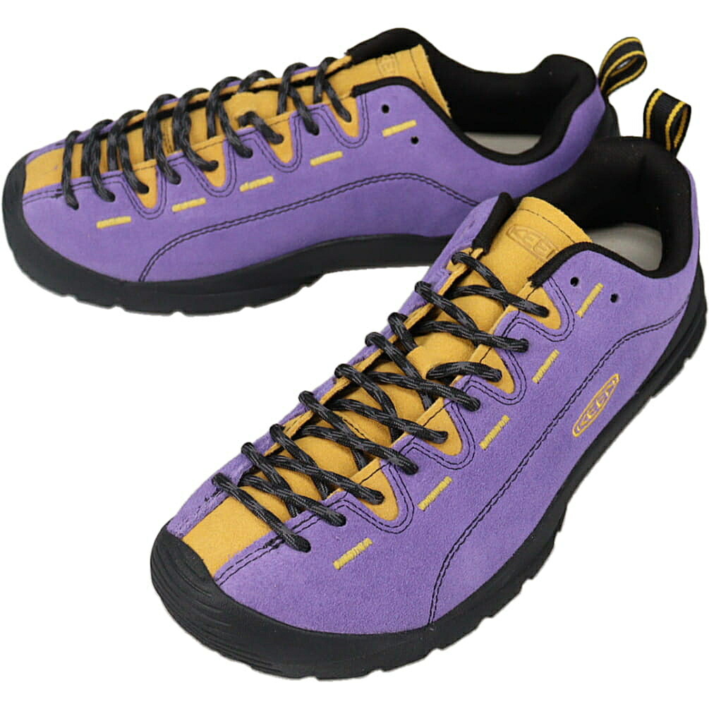 ４月限定！最大全額ポイント還元※要エントリー キーン KEEN メンズ スニーカー JASPER ジャスパー Purple Opulence/Lemon Curry 1031019 【GJOM】