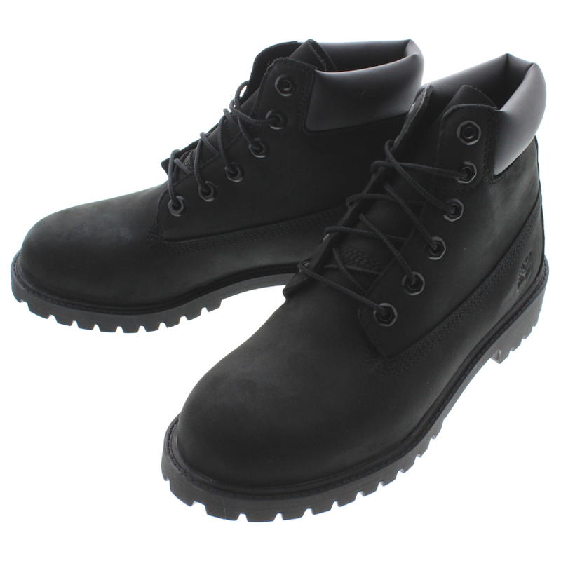 timberland premium 6 in waterproof boot black nubuck