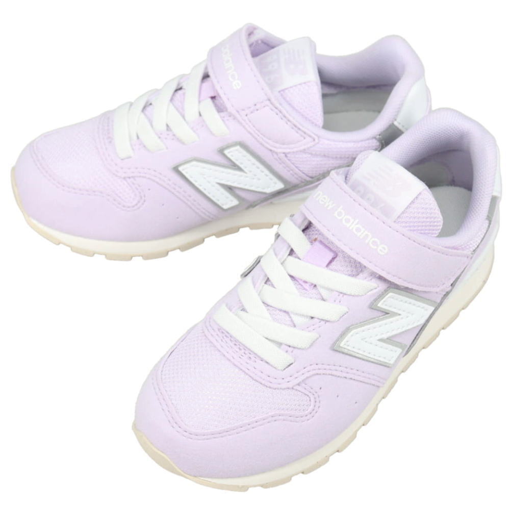 ４月限定！最大全額ポイント還元※要エントリー 子供 ニューバランス New balance スニーカー YV996 BC3 パープル PURPLE 17～24cm【GIOH】