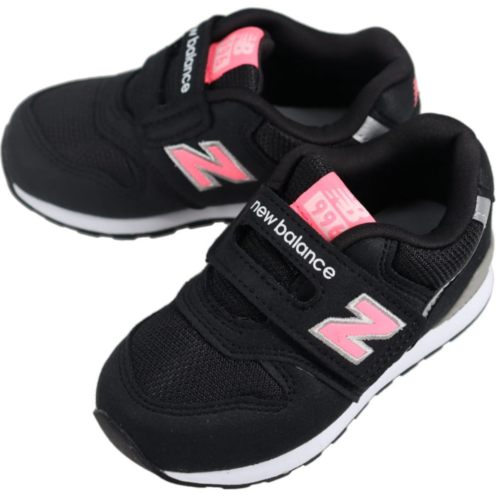 ４月限定！最大全額ポイント還元※要エントリー 子供 ニューバランス New balance スニーカー IZ996 NC3 ブラック/ピンク BLACK/PINK 12～16.5cm【GIOL】