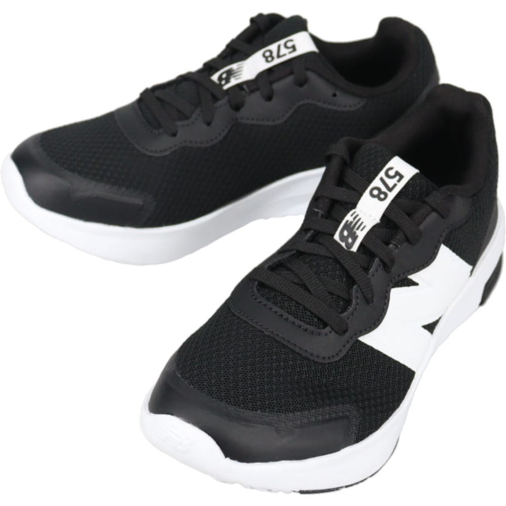 ４月限定！最大全額ポイント還元※要エントリー ニューバランス New balance スニーカー GK578 BK ブラック 子供【GKOF】