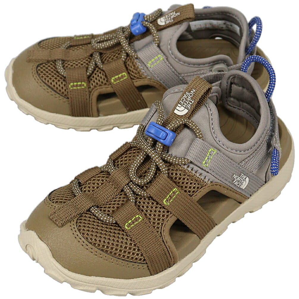 ノースフェイス THE NORTH FACE エクスプローラー キャンプ シャンダル（キッズ） K Explore Camp Shandal シダー×TNFブルー NFJ02693 CB 17.5～23cm 子供 【GKOH】