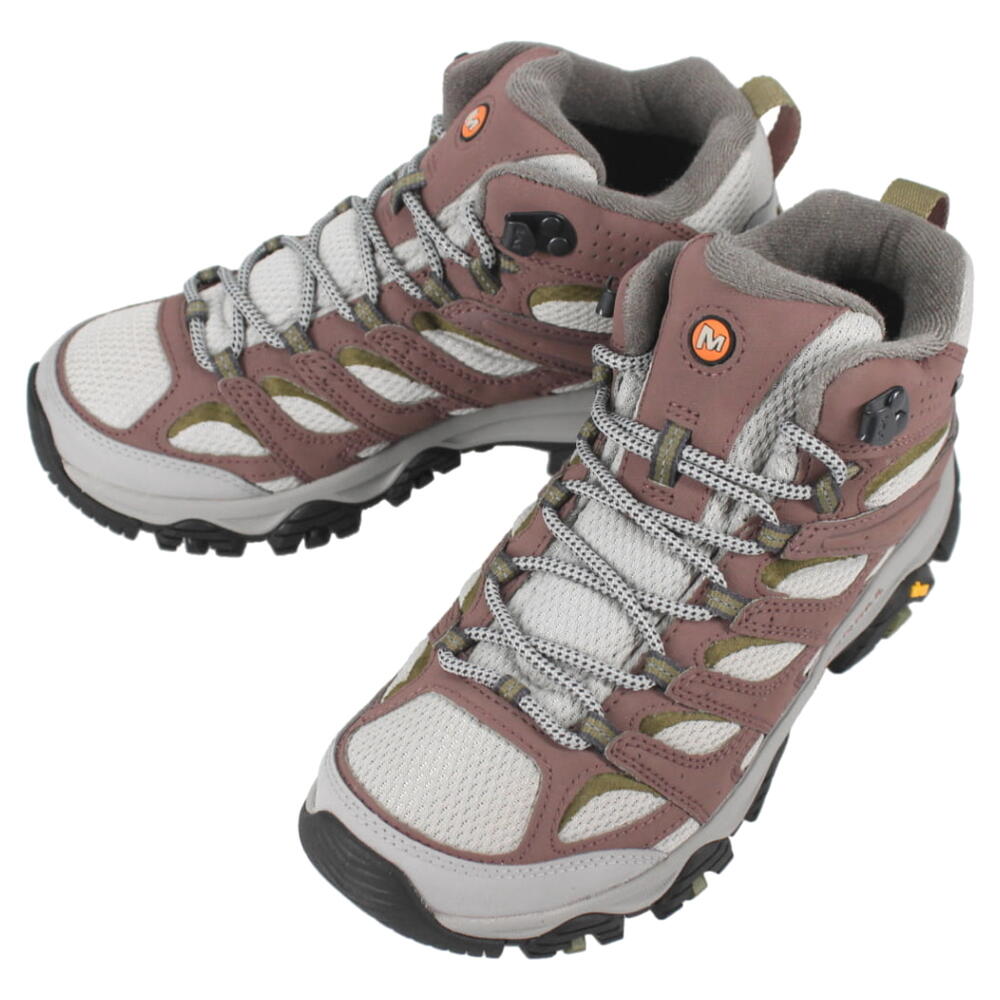 ４月限定！最大全額ポイント還元※要エントリー メレル MERRELL ウィメンズ モアブ3 シンセティック ミッド ゴアテックス MOAB 3 SYN MID GTX マルーン/パロマ J037488【GHON】