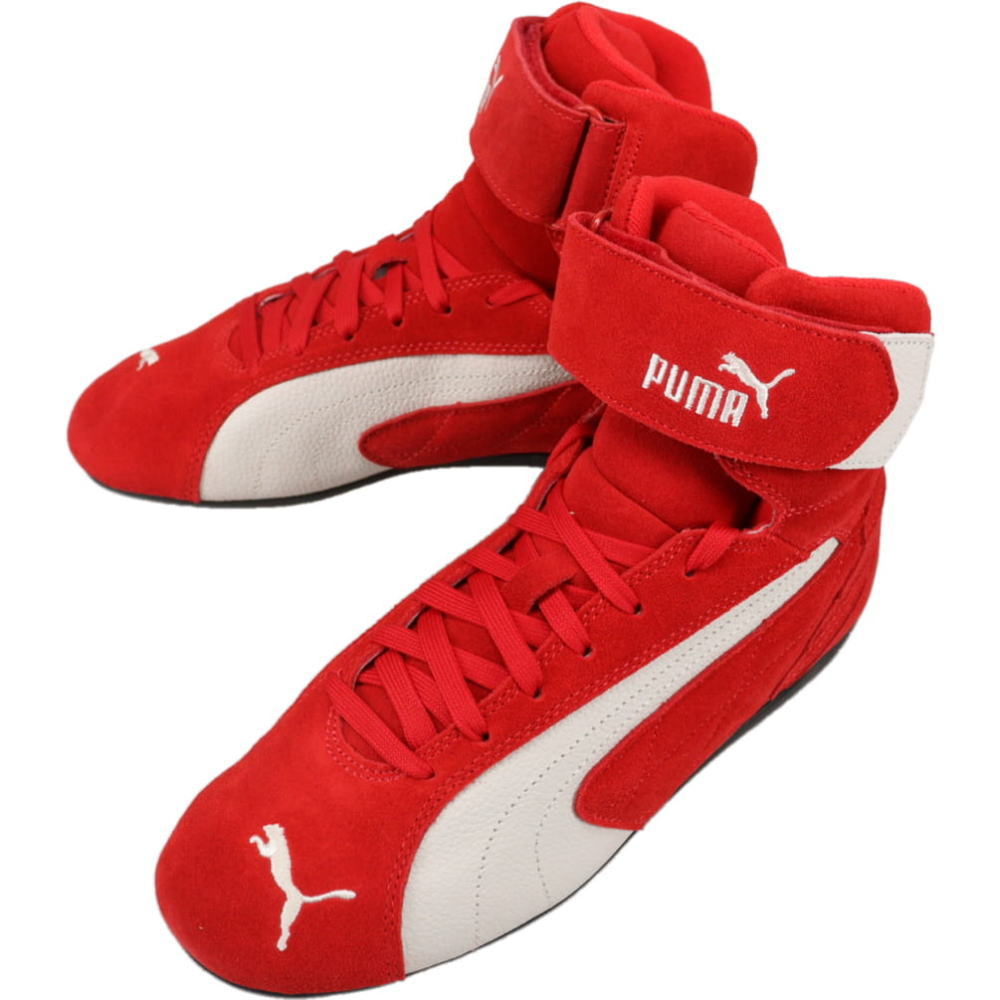 7月限定!最大全額ポイント還元※要エントリー プーマ PUMA スニーカー スピードキャット ミッド Speedcat Mid フォーオールタイムレッド/ウォームホワイト 400384 02【GJOM】|EBiSUYA パトリック (PATRICK)店