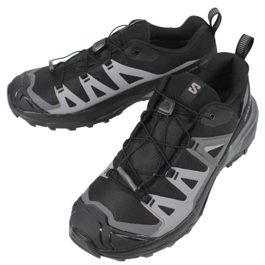 4月限定!最大全額ポイント還元※要エントリー 定番 サロモン salomon ハイキングシューズ X ULTRA 360 GTX ブラック/マグネット/クワイエットシェード 474532【GIOG】
