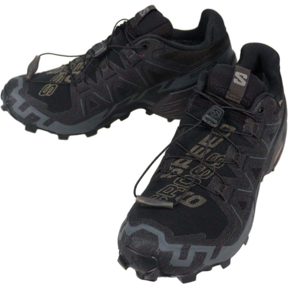 ４月限定！最大全額ポイント還元※要エントリー サロモン salomon ウィメンズ トレイルランニングシューズ スピードクロス 6 ゴアテックス SPEEDCROSS 6 GORE-TEX ブラック/ブラック/ファントム 417434【GJOL】