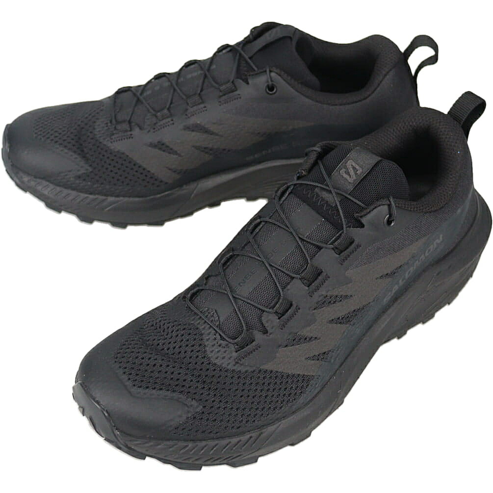 7月限定!最大全額ポイント還元※要エントリー サロモン salomon メンズ トレイルランニングシューズ センス ライド 5 SR SENSE RIDE 5 SR ブラック/ブラック/ファントム 473776【GJOM】|EBiSUYA パトリック (PATRICK)店