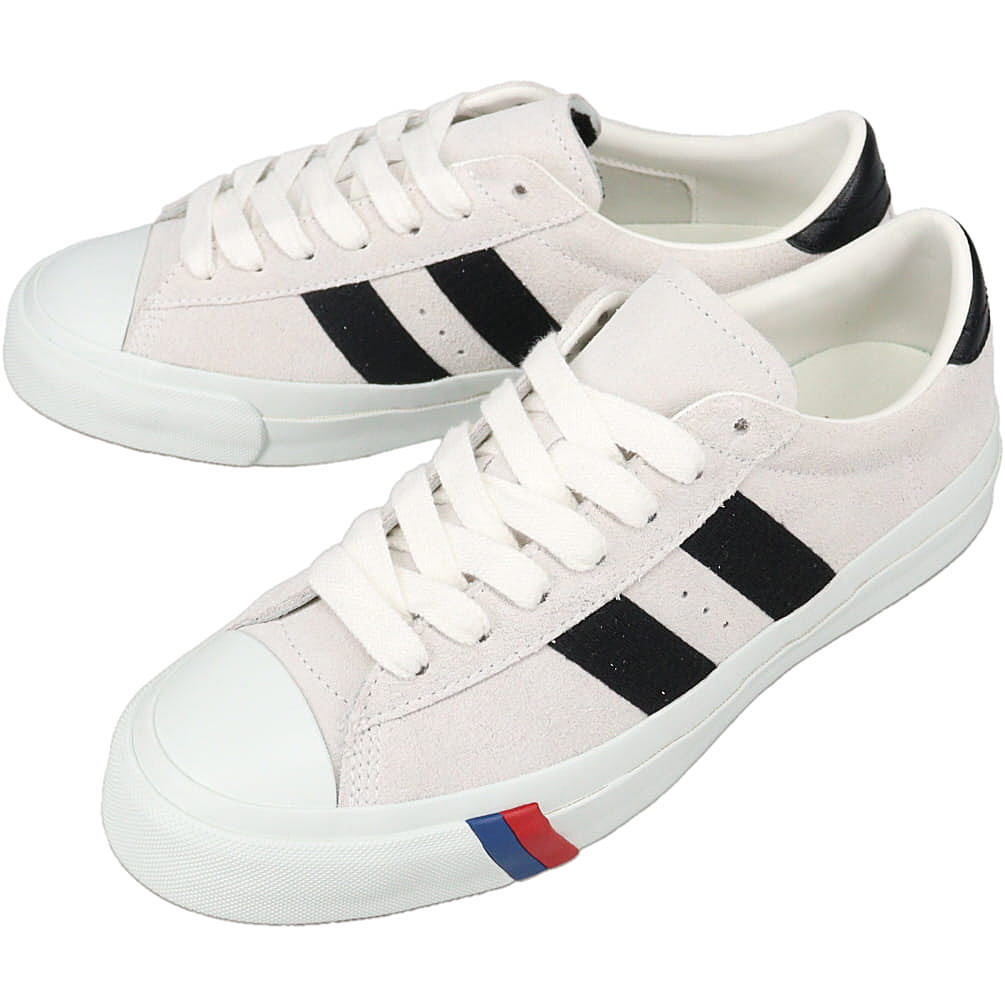7月限定!最大全額ポイント還元※要エントリー プロケッズ PRO-keds スニーカー ロイヤル プラス スエード ロー ROYAL PLUS SUEDE LO ホワイト PN1021【GIFF】|EBiSUYA パトリック (PATRICK)店