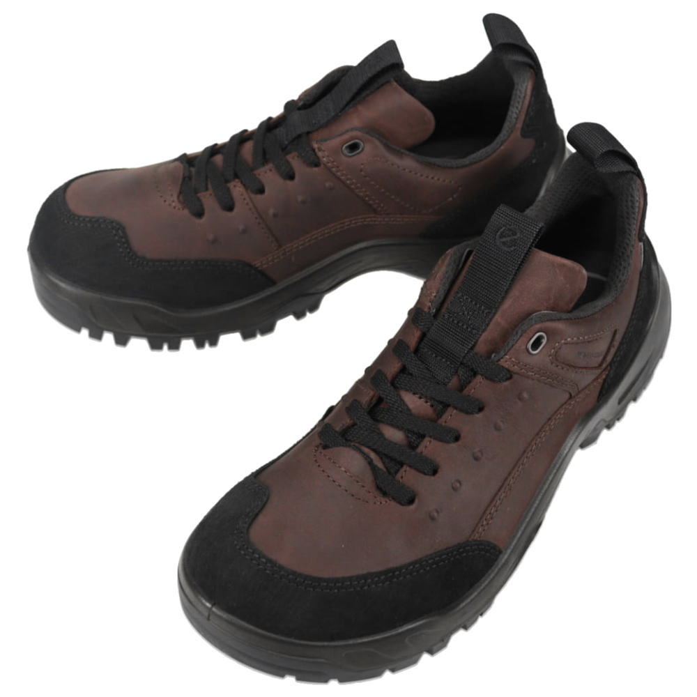 7月限定!最大全額ポイント還元※要エントリー エコー ecco スニーカー オフロード シュー ウォータープルーフ ブイツー OFFROAD SHOE WP V2 ブラック/モカ 822354 59325【GION】|EBiSUYA パトリック (PATRICK)店
