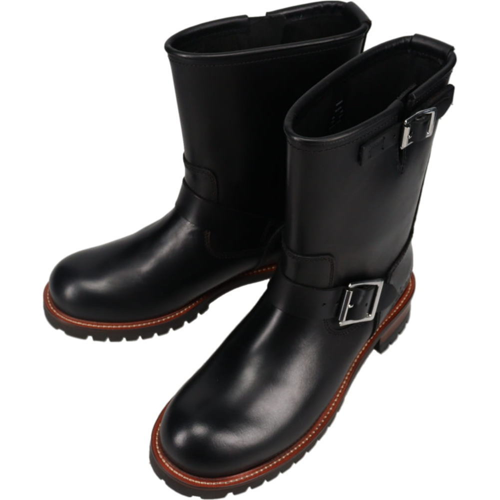 ４月限定！最大全額ポイント還元※要エントリー ショット Schott エンジニアブーツ Engineer boots ブラック Black S28001 010【GKOH】