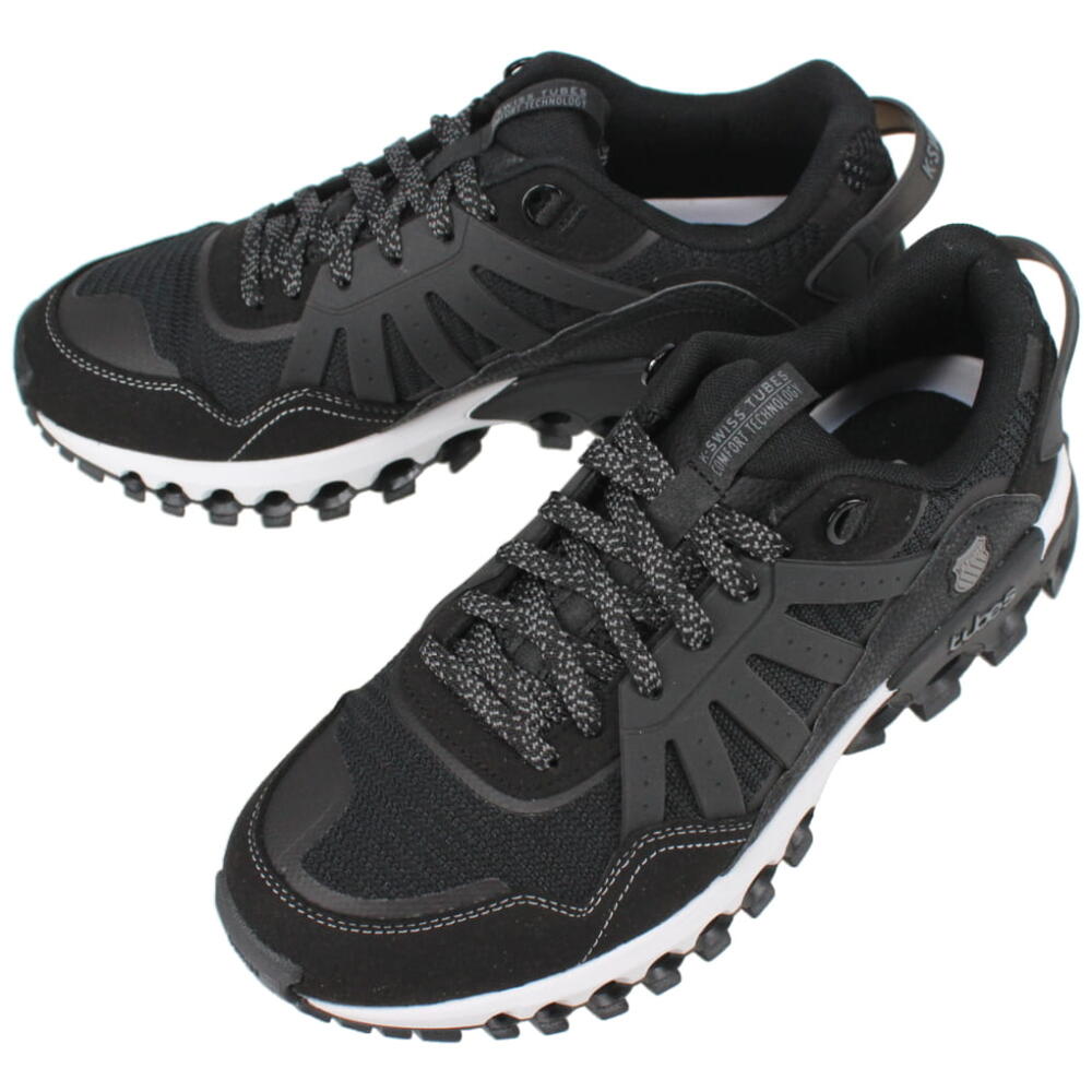 ４月限定！最大全額ポイント還元※要エントリー ケースイス K・SWISS メンズ スニーカー チューブス スポーツ トレイル TUBES SPORT TRAIL ブラック/チャコール/ホワイト 08540-065-M 【GHOG】