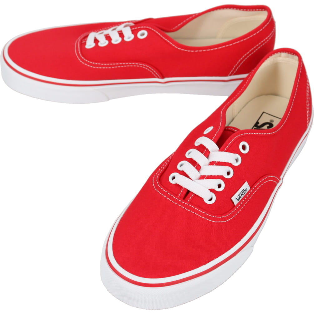 ヴァンズ VANS スニーカー オーセンティック Authentic レッド VN000EE3RED【GKOG】