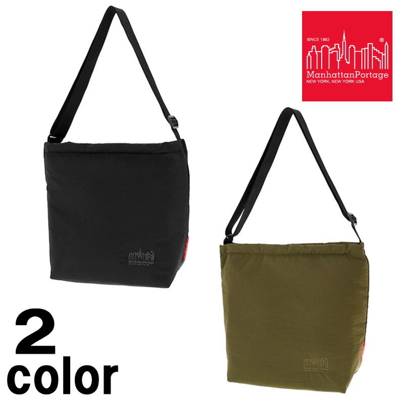 7月限定!最大全額ポイント還元※要エントリー マンハッタンポーテージ Manhattan Portage ブラガンサ ショルダー バッグ パデット ナイロン タフタ Braganza Shoulder Bag Padded Nylon Taffeta ブラック オリーブ 2405-PNT BLK OLV 【GIOF】|EBiSUYA パトリック (PATRICK)店