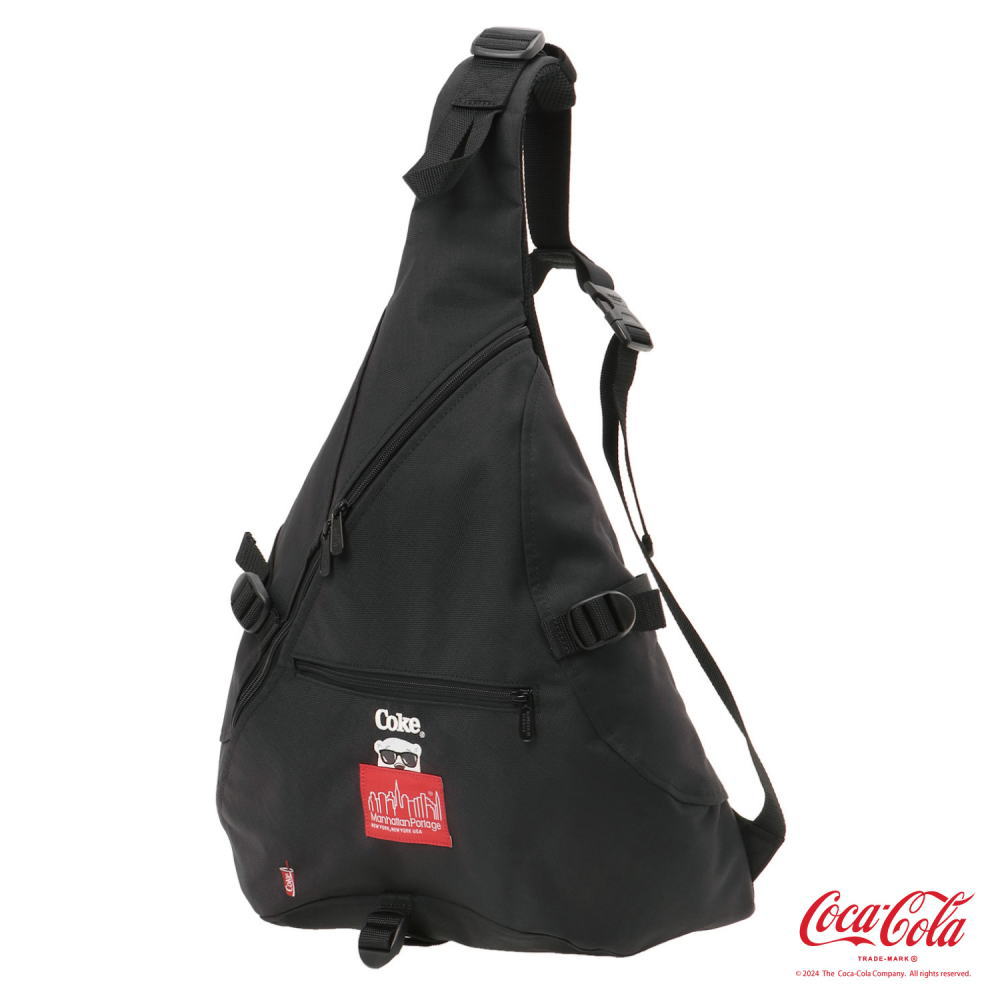 ４月限定！最大全額ポイント還元※要エントリー マンハッタンポーテージ Manhattan Portage Jバッグ (LG) コカコーラ J-BAG (LG) COCA-COLA ブラック 1239-COKE BLK【GIOM】