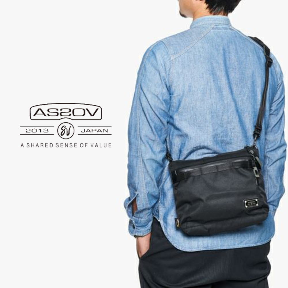 ７月限定！最大全額ポイント還元※要エントリー アッソブ AS2OV コーデュラドビー 305D サコッシュ CORDURA DOBBY 305D SACOCHE 061417 BLACK(10) 【GIFF】｜EBiSUYA パトリック （PATRICK）店